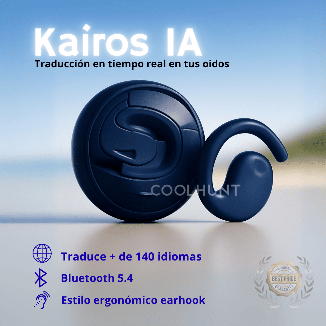 KAIROS OWS IA, audifono traductor con IA