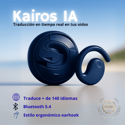 KAIROS IA, audifono traductor con Inteligencia Artificial
